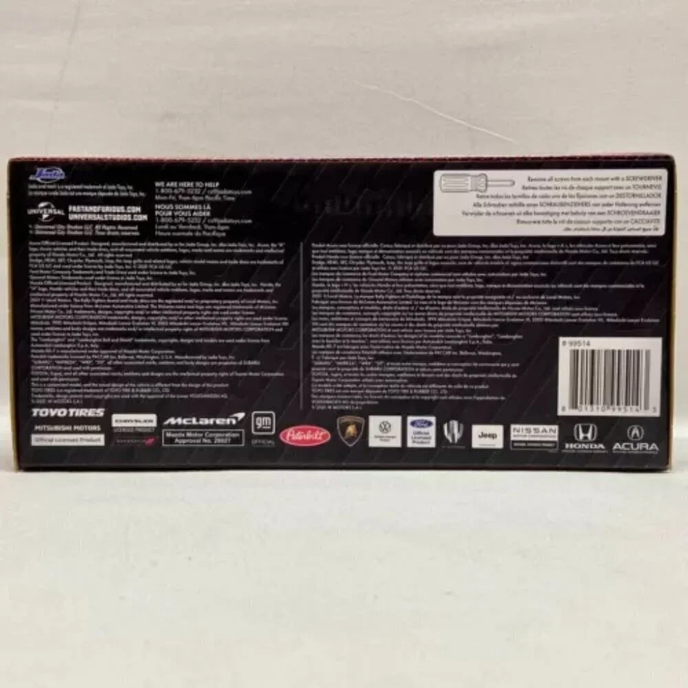 Jada Fast & Furious Brian’s Subaru Impreza WRX STI Die-cast‎ 1:24 Model Car NIP